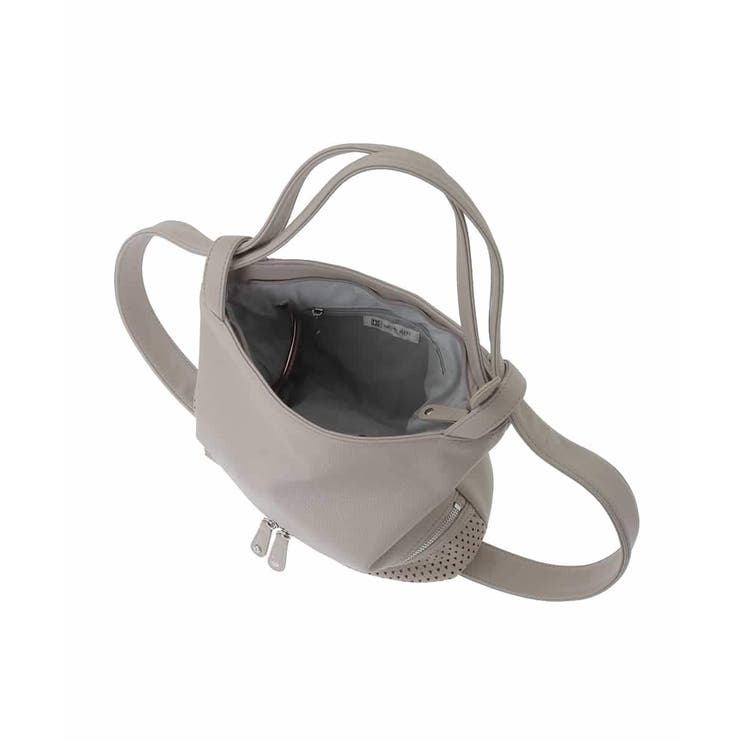 [2WAY]パンチングデザイン変形ミニトートバッグ | MK MICHEL KLEIN BAG | 詳細画像15 