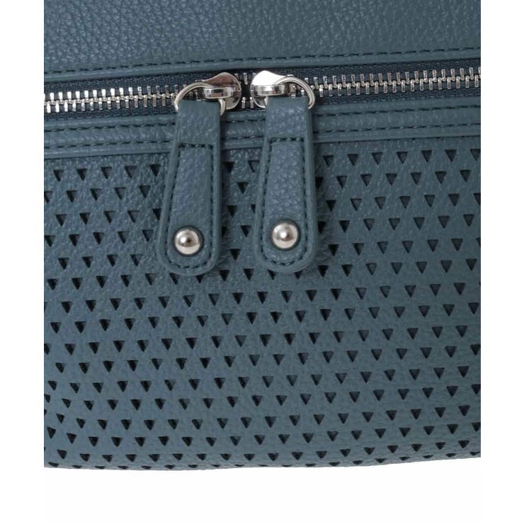 [2WAY]パンチングデザイン変形ミニトートバッグ | MK MICHEL KLEIN BAG | 詳細画像8 