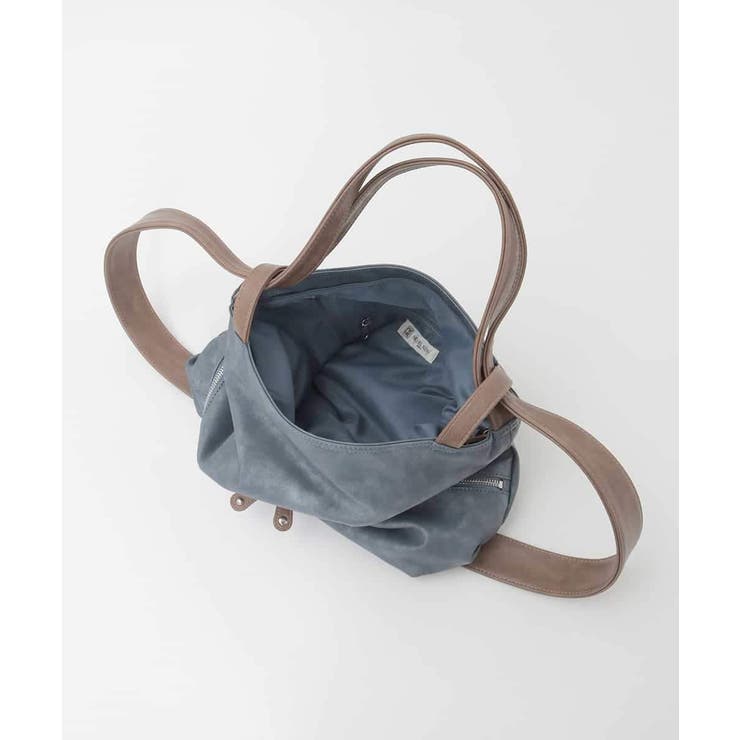 [2WAY/A4収納可]ニュアンスデザイン変形トートバッグ | MK MICHEL KLEIN BAG | 詳細画像10 