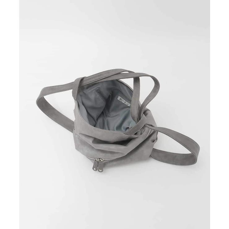 [2WAY/A4収納可]ニュアンスデザイン変形トートバッグ | MK MICHEL KLEIN BAG | 詳細画像12 