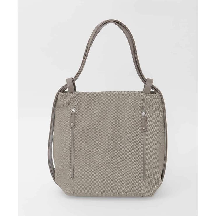 [2WAY/A4収納可]ニュアンスデザイン変形トートバッグ | MK MICHEL KLEIN BAG | 詳細画像3 