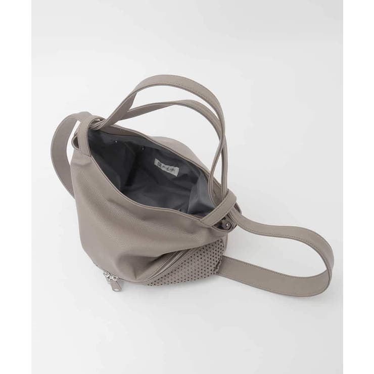 [2WAY]パンチングデザイン変形トートバッグ | MK MICHEL KLEIN BAG | 詳細画像14 