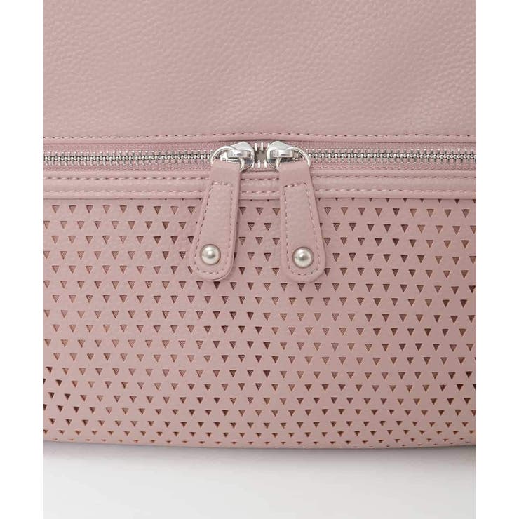 [2WAY]パンチングデザイン変形トートバッグ | MK MICHEL KLEIN BAG | 詳細画像8 