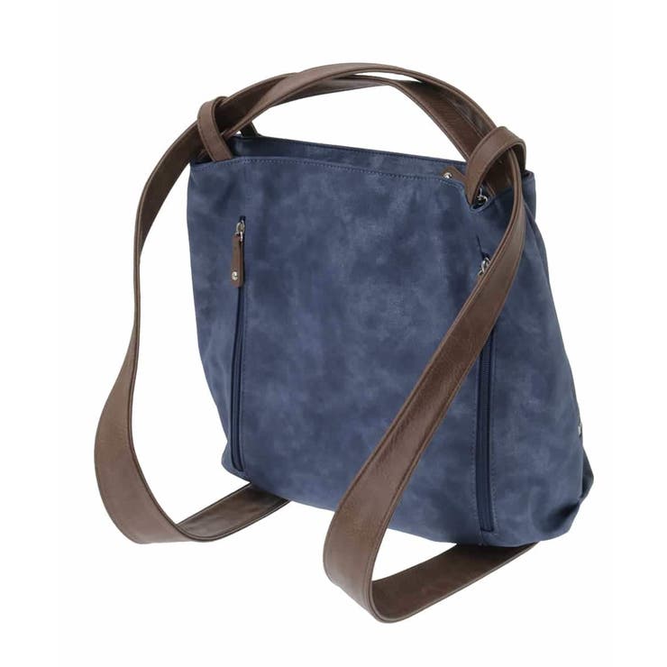 [2WAY/A4サイズ対応]シルバーラメアクセント変形トートバッグ | MK MICHEL KLEIN BAG | 詳細画像11 