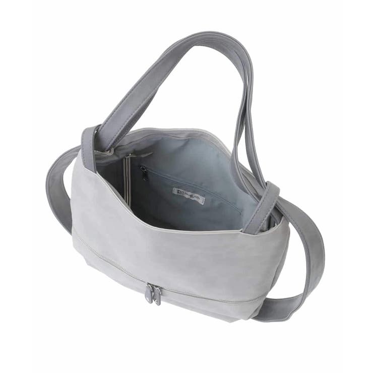 [2WAY/A4サイズ対応]シルバーラメアクセント変形トートバッグ | MK MICHEL KLEIN BAG | 詳細画像14 