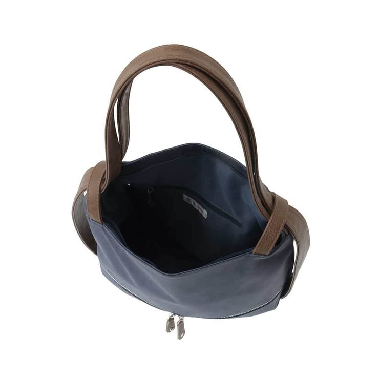 [2WAY/A4サイズ対応]シルバーラメアクセント変形トートバッグ | MK MICHEL KLEIN BAG | 詳細画像16 