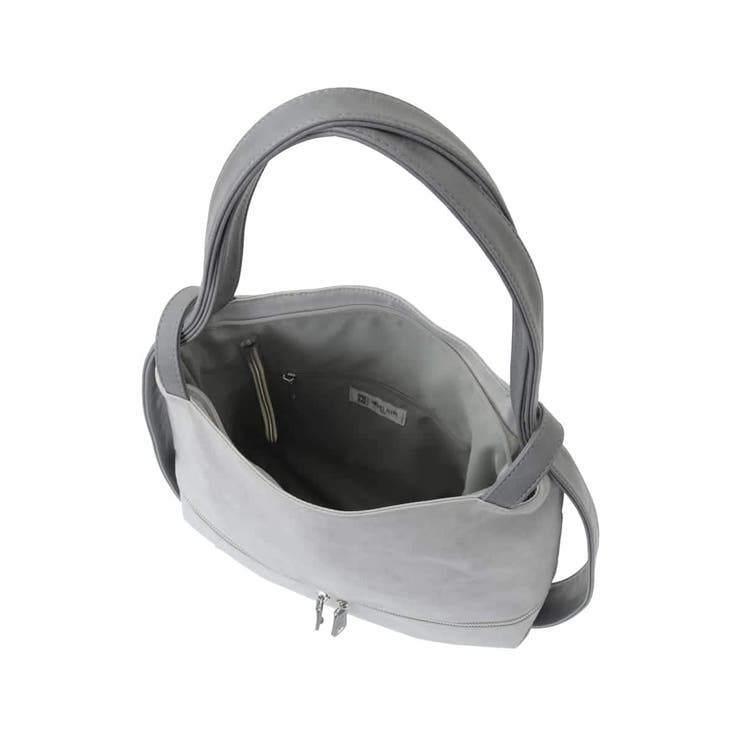 [2WAY/A4サイズ対応]シルバーラメアクセント変形トートバッグ | MK MICHEL KLEIN BAG | 詳細画像19 