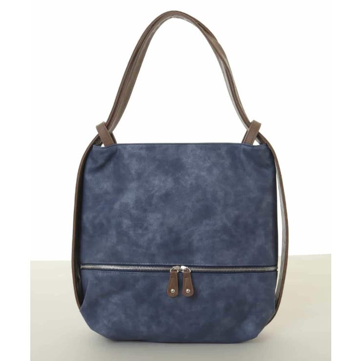 [2WAY/A4サイズ対応]シルバーラメアクセント変形トートバッグ | MK MICHEL KLEIN BAG | 詳細画像2 