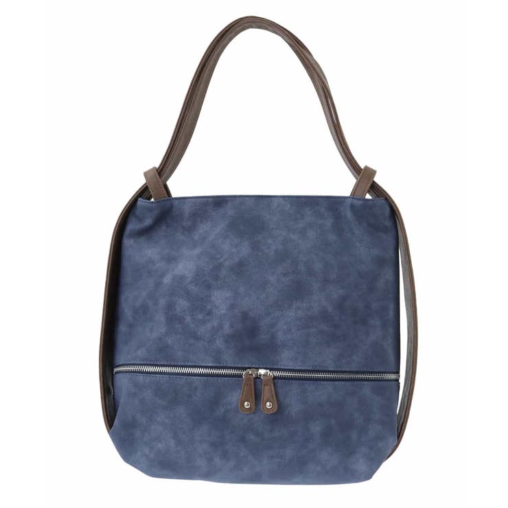 [2WAY/A4サイズ対応]シルバーラメアクセント変形トートバッグ | MK MICHEL KLEIN BAG | 詳細画像3 