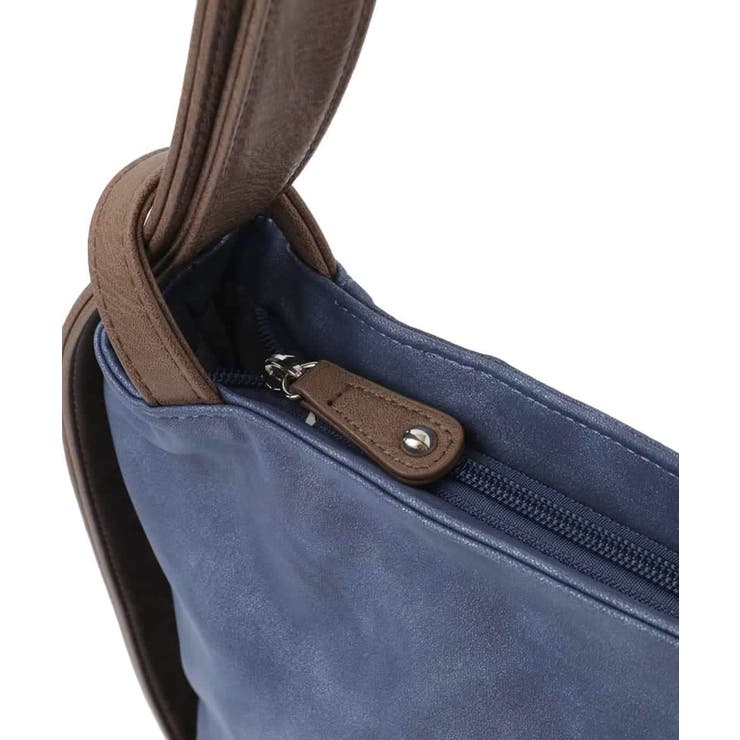 [2WAY/A4サイズ対応]シルバーラメアクセント変形トートバッグ | MK MICHEL KLEIN BAG | 詳細画像7 