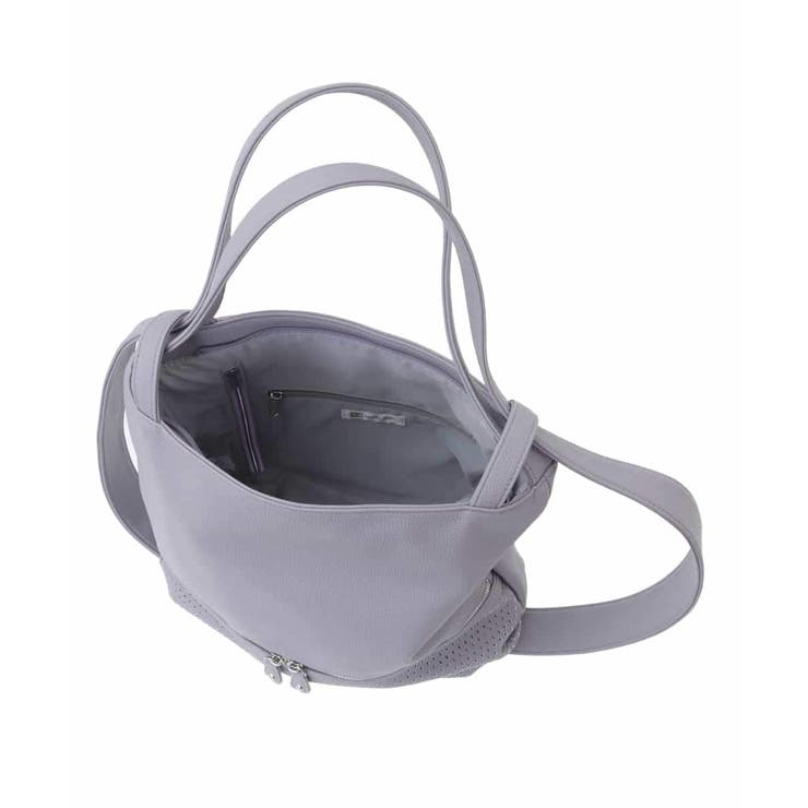 [2WAY/A4サイズ対応]パンチングデザイン変形トートバッグ | MK MICHEL KLEIN BAG | 詳細画像17 