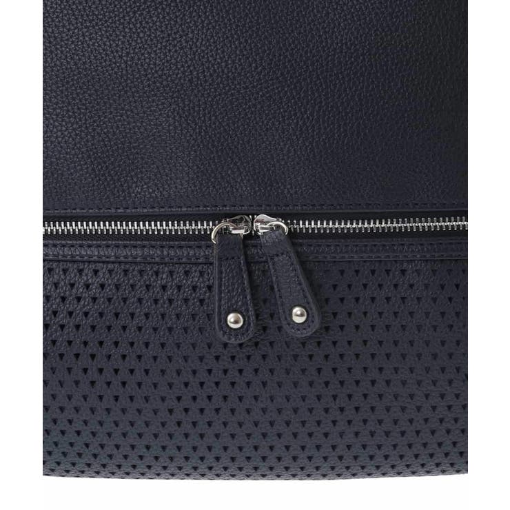 [2WAY/A4サイズ対応]パンチングデザイン変形トートバッグ | MK MICHEL KLEIN BAG | 詳細画像18 