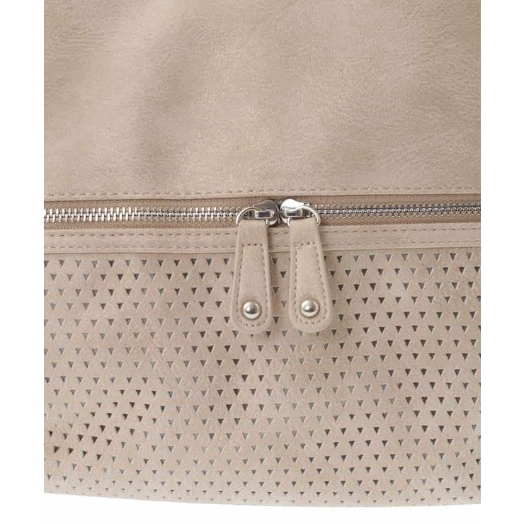 [2WAY/A4サイズ対応]パンチングデザイン変形トートバッグ | MK MICHEL KLEIN BAG | 詳細画像23 