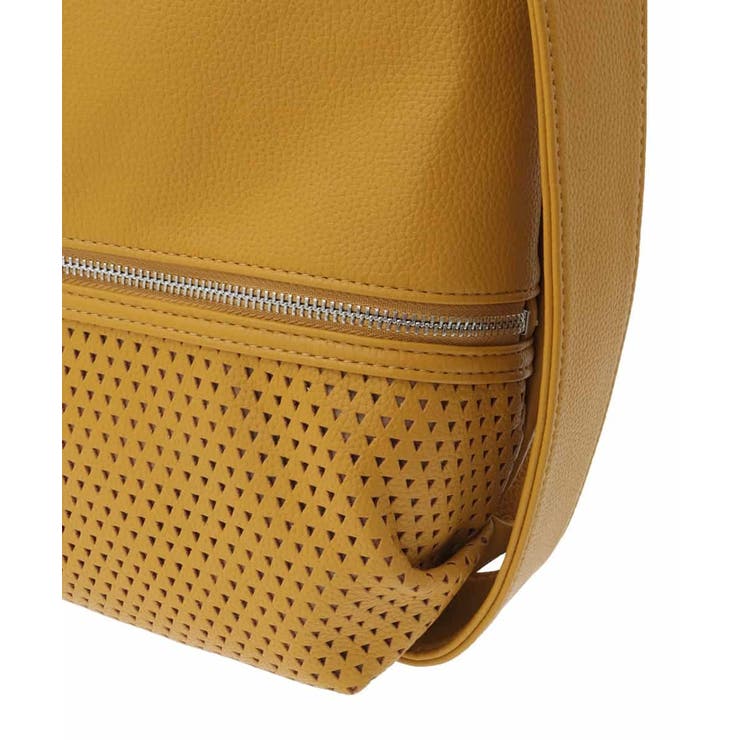 [2WAY/A4サイズ対応]パンチングデザイン変形トートバッグ | MK MICHEL KLEIN BAG | 詳細画像8 