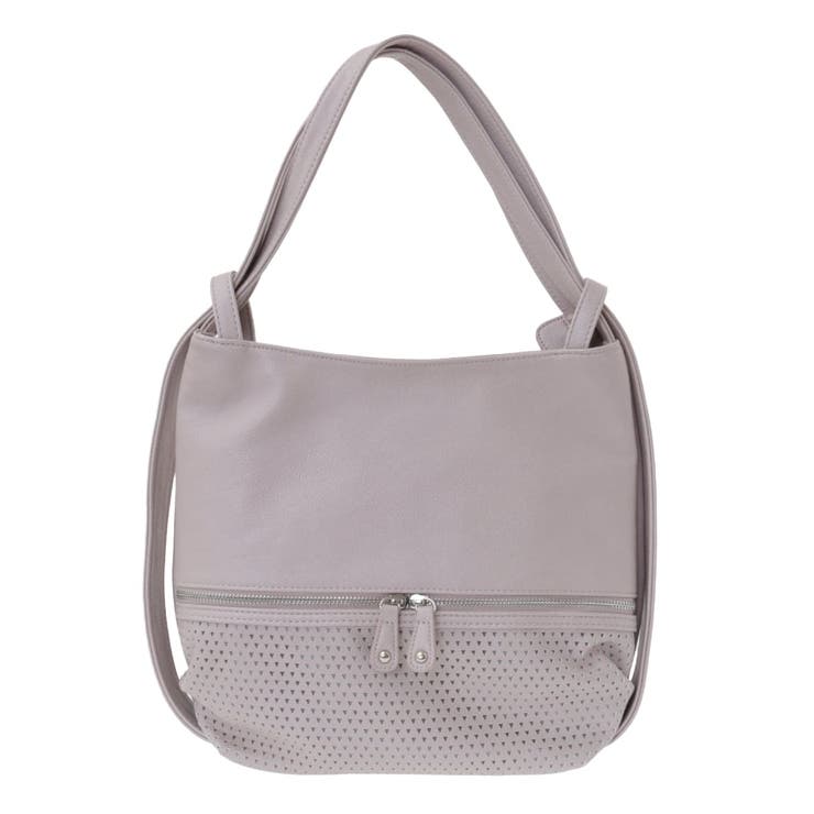 [2WAY]パンチングデザイン変形ミニトートバッグ | MK MICHEL KLEIN BAG | 詳細画像12 