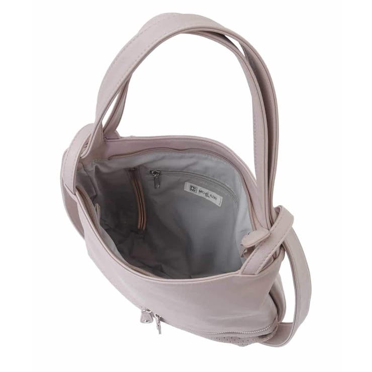 [2WAY]パンチングデザイン変形ミニトートバッグ | MK MICHEL KLEIN BAG | 詳細画像14 