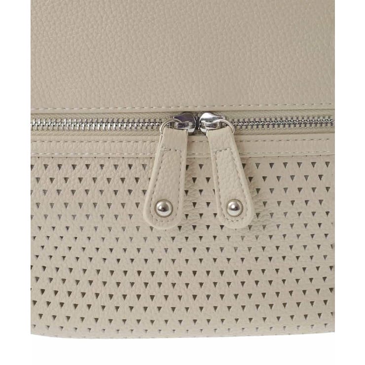 [2WAY]パンチングデザイン変形ミニトートバッグ | MK MICHEL KLEIN BAG | 詳細画像19 