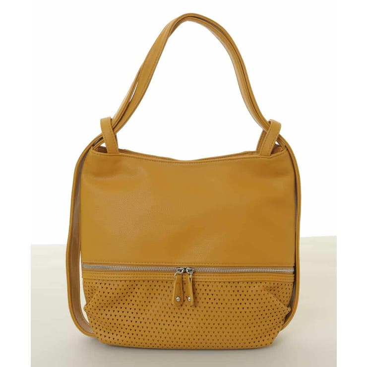 [2WAY]パンチングデザイン変形ミニトートバッグ | MK MICHEL KLEIN BAG | 詳細画像2 