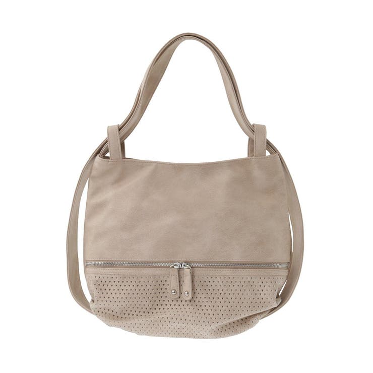 [2WAY]パンチングデザイン変形ミニトートバッグ | MK MICHEL KLEIN BAG | 詳細画像21 