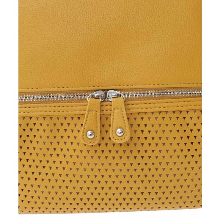 [2WAY]パンチングデザイン変形ミニトートバッグ | MK MICHEL KLEIN BAG | 詳細画像7 