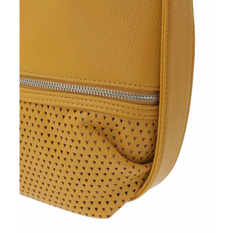 [2WAY]パンチングデザイン変形ミニトートバッグ | MK MICHEL KLEIN BAG | 詳細画像9 