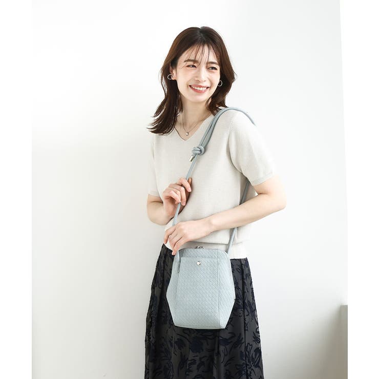 コクーンシルエットショルダーバッグ[品番：ITKW0020152]｜MK MICHEL