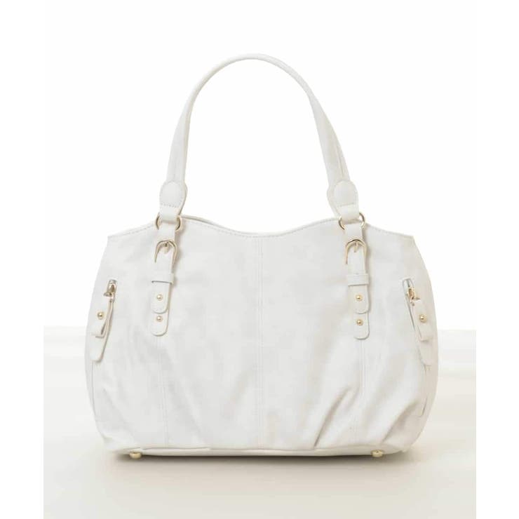 [2WAY]ベルトデザインラウンドトートバッグ | MK MICHEL KLEIN BAG | 詳細画像2 