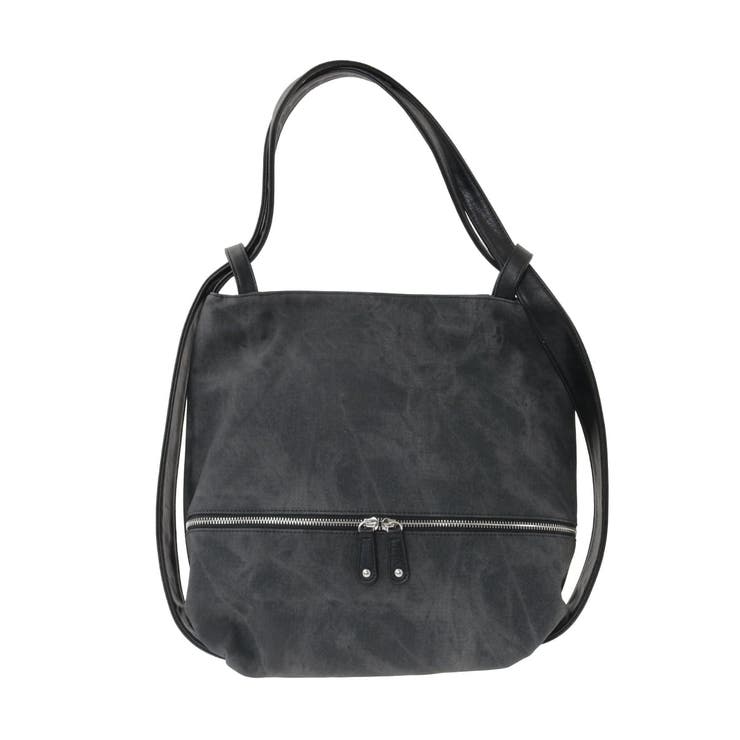 [2WAY/A4収納可]デニム風デザイン変形トートバッグ | MK MICHEL KLEIN BAG | 詳細画像21 