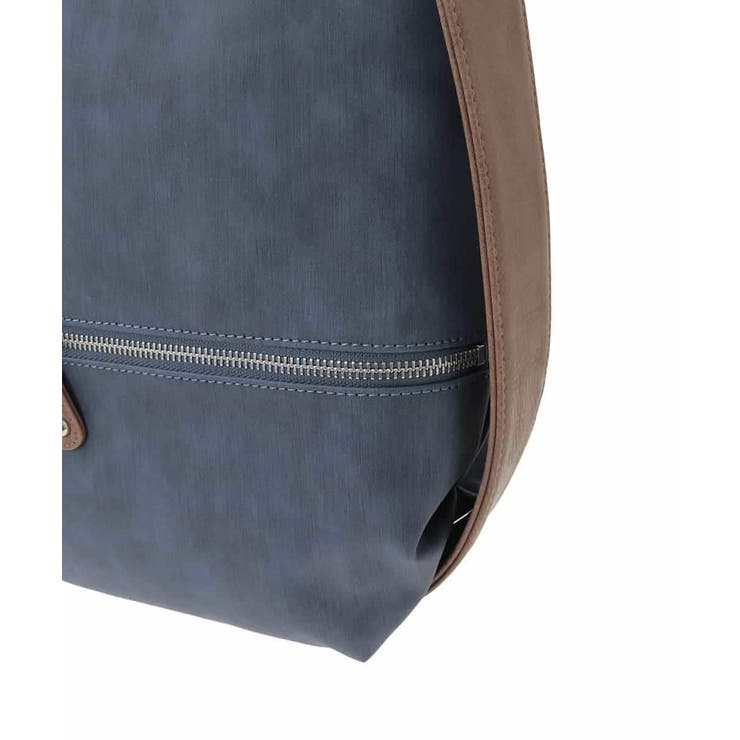 [2WAY/A4収納可]デニム風デザイン変形トートバッグ | MK MICHEL KLEIN BAG | 詳細画像7 