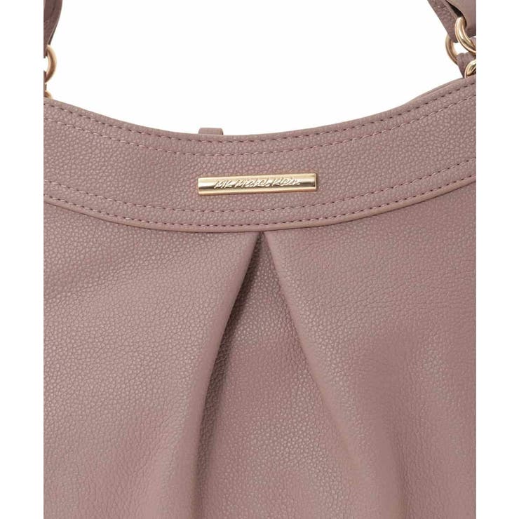 [2WAY]合成皮革タックデザインバッグ | MK MICHEL KLEIN BAG | 詳細画像12 
