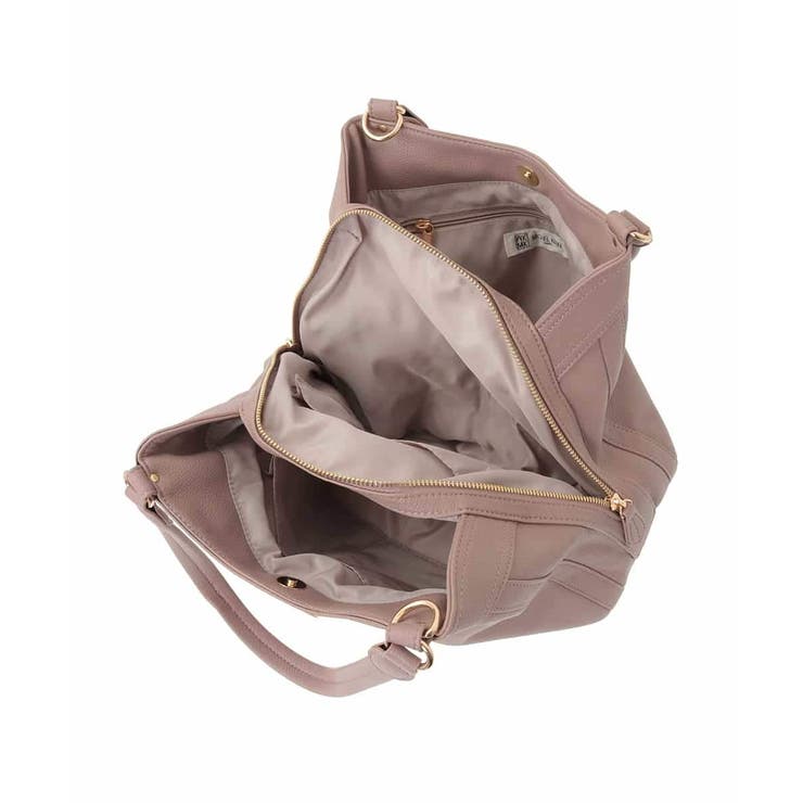[2WAY]合成皮革タックデザインバッグ | MK MICHEL KLEIN BAG | 詳細画像13 