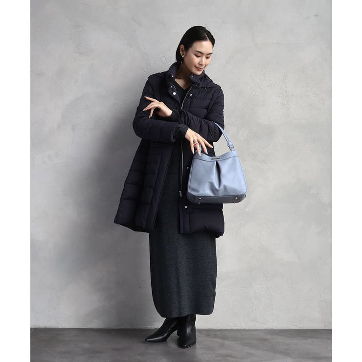 [2WAY]合成皮革タックデザインバッグ | MK MICHEL KLEIN BAG | 詳細画像16 