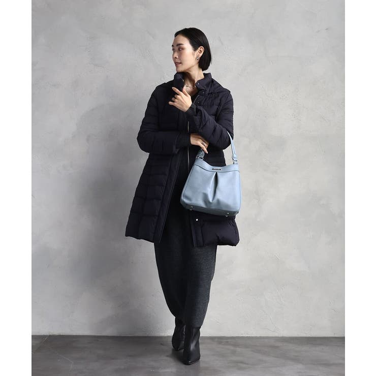 [2WAY]合成皮革タックデザインバッグ | MK MICHEL KLEIN BAG | 詳細画像18 