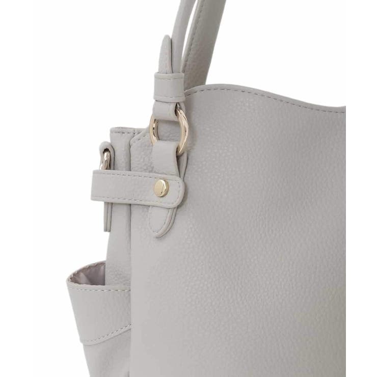 [2WAY]サイドポケットデザイントートバッグ | MK MICHEL KLEIN BAG | 詳細画像6 