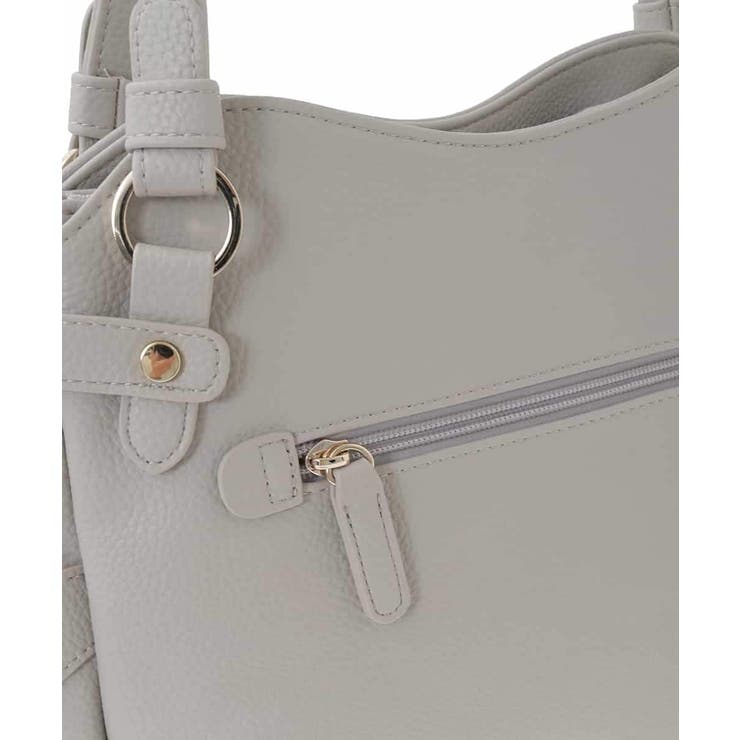 [2WAY]サイドポケットデザイントートバッグ | MK MICHEL KLEIN BAG | 詳細画像7 