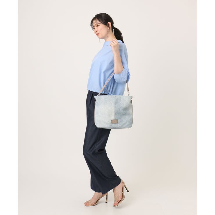 [2WAY]メタルタグアクセントショルダーバッグ | MK MICHEL KLEIN BAG | 詳細画像19 