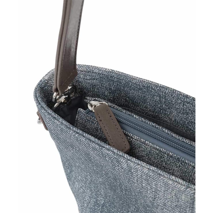 [2WAY]メタルタグアクセントショルダーバッグ | MK MICHEL KLEIN BAG | 詳細画像6 