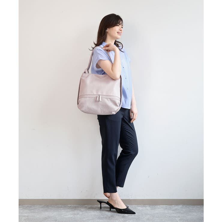 [2WAY]パンチングデザイン変形トートバッグ | MK MICHEL KLEIN BAG | 詳細画像25 