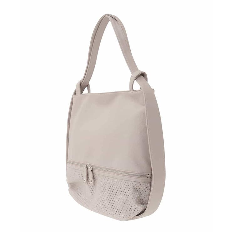 [2WAY]パンチングデザイン変形トートバッグ | MK MICHEL KLEIN BAG | 詳細画像3 