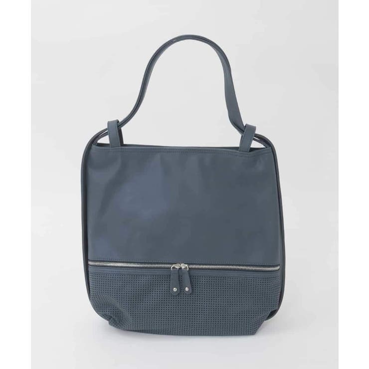 ネイビー | [2WAY]パンチングデザイン変形トートバッグ | MK MICHEL KLEIN BAG