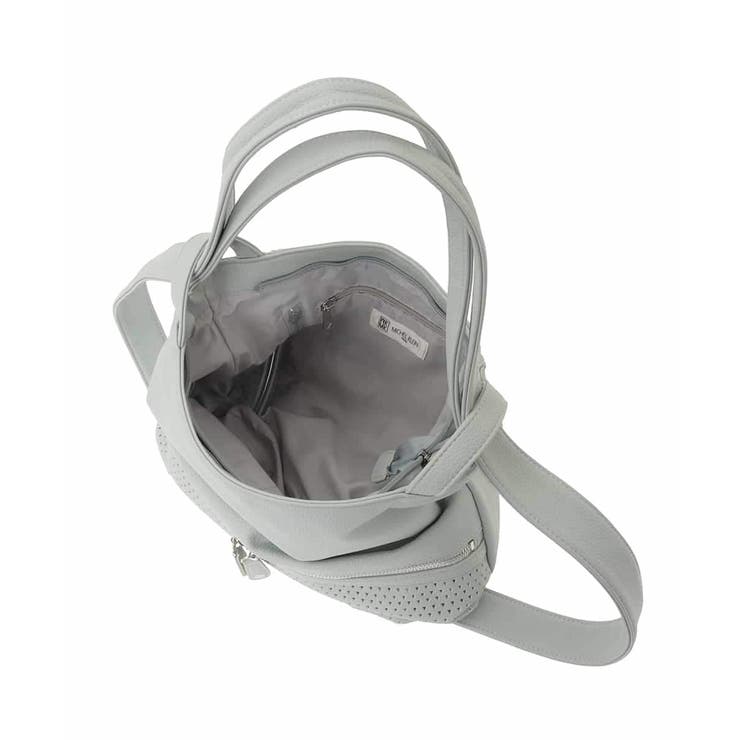 [2WAY]パンチングデザイン変形ミニトートバッグ | MK MICHEL KLEIN BAG | 詳細画像10 