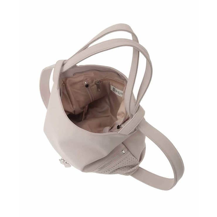 [2WAY]パンチングデザイン変形ミニトートバッグ | MK MICHEL KLEIN BAG | 詳細画像12 