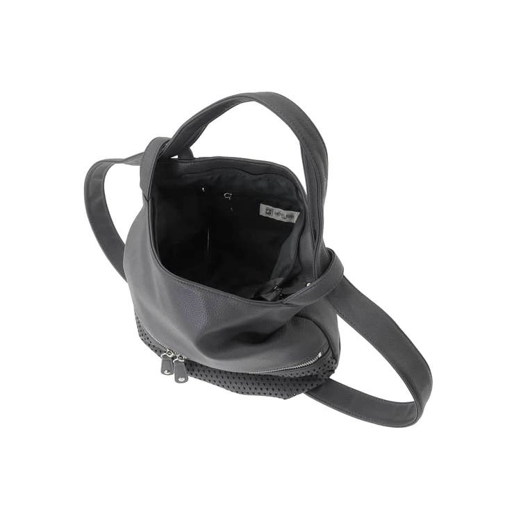 [2WAY]パンチングデザイン変形ミニトートバッグ | MK MICHEL KLEIN BAG | 詳細画像14 