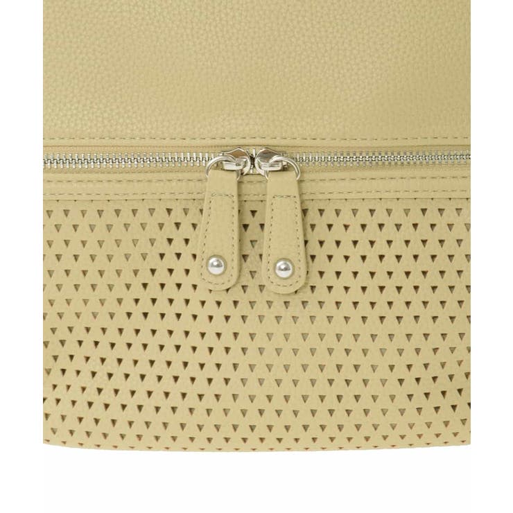 [2WAY]パンチングデザイン変形ミニトートバッグ | MK MICHEL KLEIN BAG | 詳細画像17 