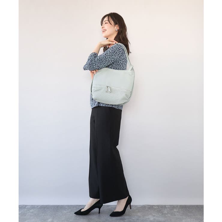 [2WAY]パンチングデザイン変形ミニトートバッグ | MK MICHEL KLEIN BAG | 詳細画像26 