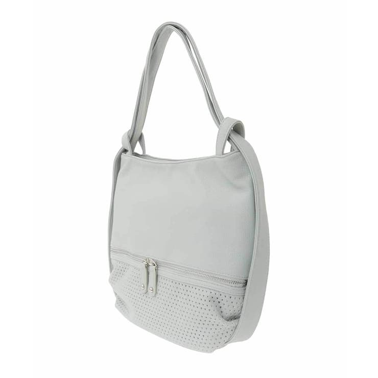 [2WAY]パンチングデザイン変形ミニトートバッグ | MK MICHEL KLEIN BAG | 詳細画像3 