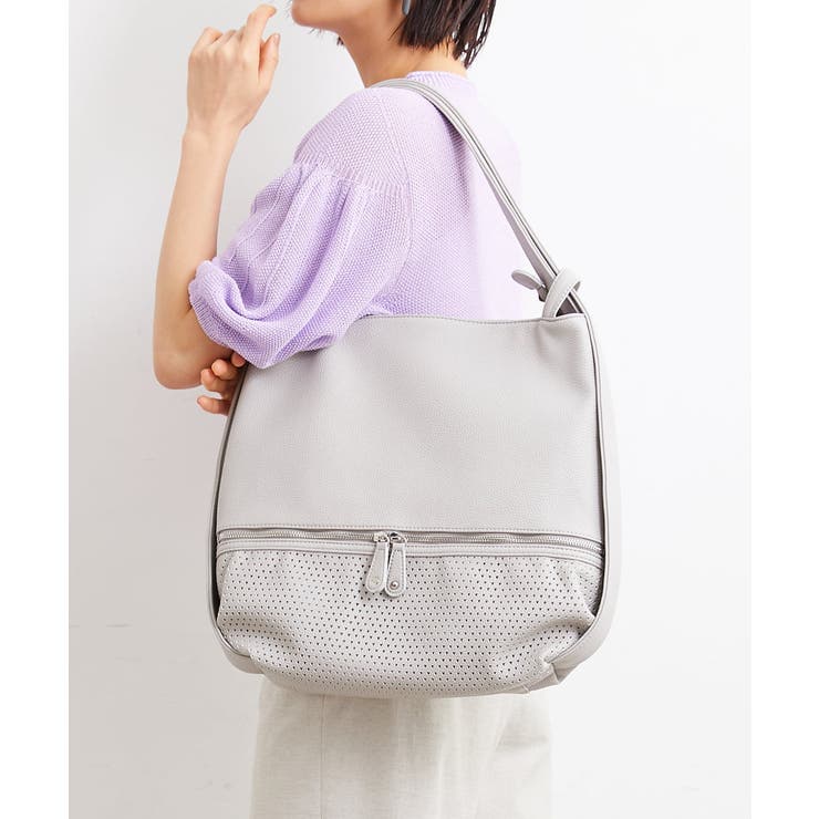 [2WAY]フェイクレザー変形トートバッグ M[品番：ITKW0010439]｜MK MICHEL KLEIN  BAG（エムケーミッシェルクランバッグ）のレディースファッション通販｜SHOPLIST（ショップリスト）