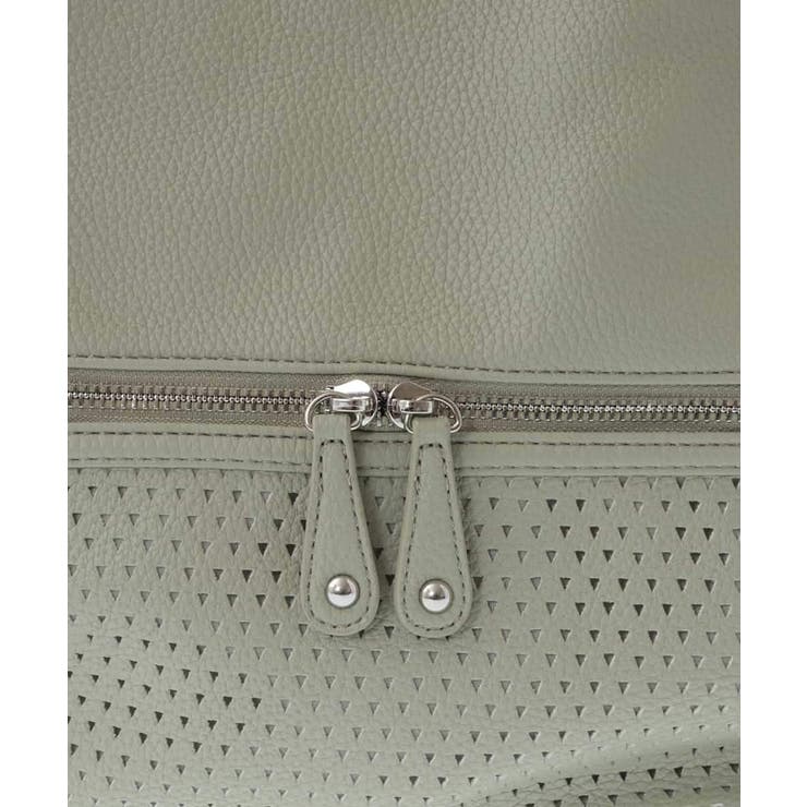 [2WAY/人気の定番BAG]パンチングデザイン変形ミニトートバッグ | MK MICHEL KLEIN BAG | 詳細画像12 