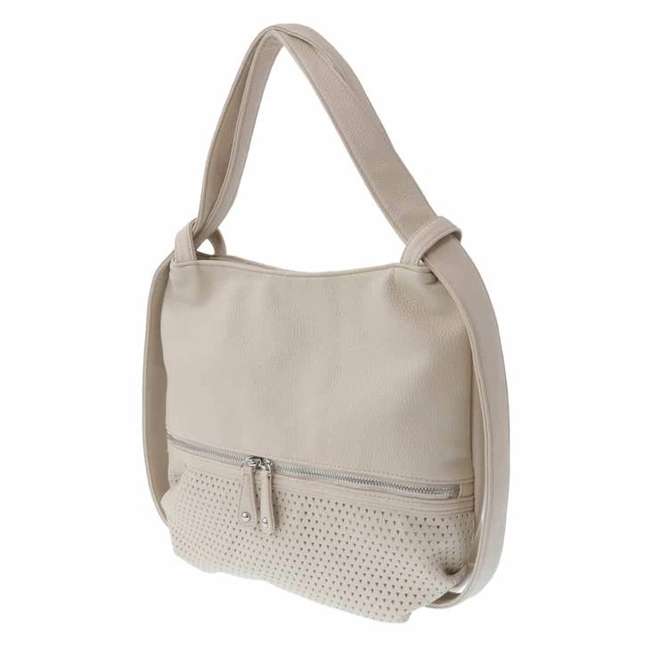 [2WAY/人気の定番BAG]パンチングデザイン変形ミニトートバッグ | MK MICHEL KLEIN BAG | 詳細画像4 