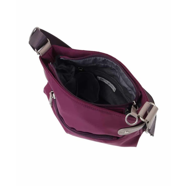 [撥水/500g以下の軽量]アクセントレザースクエアショルダーバッグ | MK MICHEL KLEIN BAG | 詳細画像10 